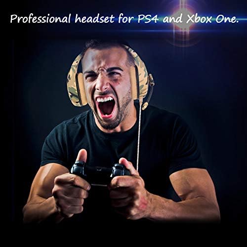 Stereo Gaming Headset a PS4 Új Xbox, PC, Mac Laptop,Onikuma K1 Szakmai 3.5 mm Fülhallgató a Többirányú