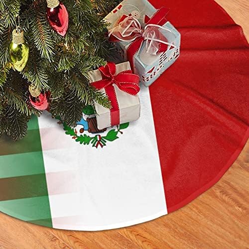 Karácsonyfa Szoknya, 30-48 Hüvelyk Mexikói-Amerikai Zászló Fa Mat a Karácsonyi Dekorációk, karácsonyi