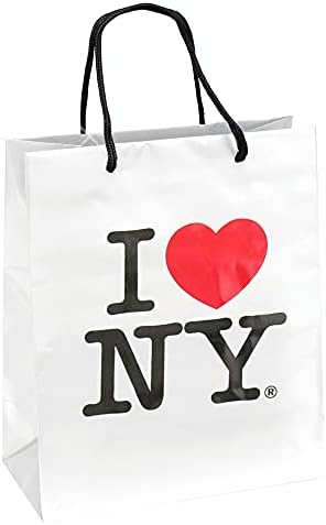 Mini, Fényes Szeretem NY Ajándék Táska Kicsi Szív NYC Esemény Ajándék Táska, Ajándéktárgyak Imádom NY