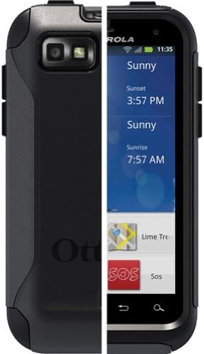 OtterBox Commuter Sorozat tok Motorola Defy Mini-XT - Kiskereskedelmi Csomagolás - Fekete