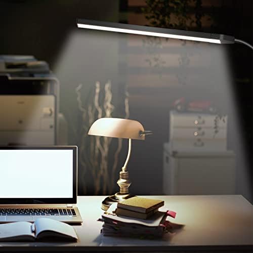 Aedcbaide asztali Lámpa, Otthoni Iroda 108PCS LED-es asztali Lámpa 40CM Fejét Rugalmas Hattyúnyak asztali