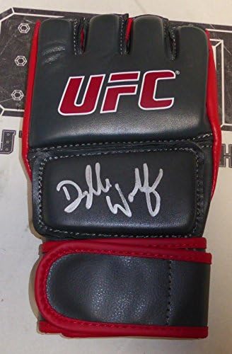 Danyelle Farkas Aláírt UFC Kesztyű PSA/DNS-COA Autogramot USA Box Országos Bajnok - Dedikált UFC Kesztyű