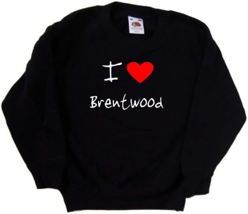 Én Szerelmes Szív Brentwood Fekete Pulóver
