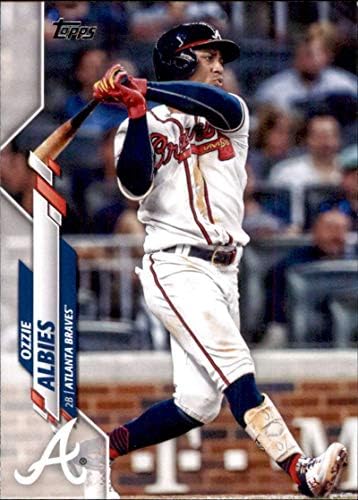 2020 Topps 480 Ozzie Albies Atlanta Braves MLB Baseball Trading Card