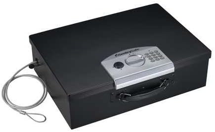 SentrySafe PL048E Hordozható Laptop Biztonságos, 0.5 cu ft, Fekete