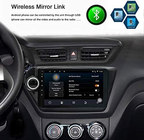 Android 9.1 Autó Sztereó KIA K2 2012-,10-es Dash Fej Egység Egységes Din Auto Rádió GPS Navigációs