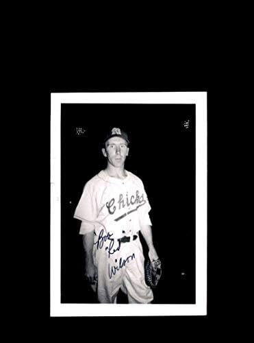 Bob Piros Wilson Aláírt Vintage 1950-es Eredeti 5x4 Fotó Autogramot Memphis Csajok
