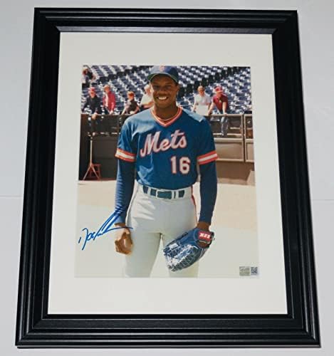Dwight Gooden Dedikált 8x10 Fotó (keretes & Gubancos) - New York Mets! - Dedikált MLB Fotók