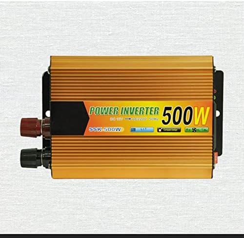 500W Módosított szinuszos Inverter DC 12V AC 220V Autó Power Inverter Napelem Inverter Kültéri Utazási