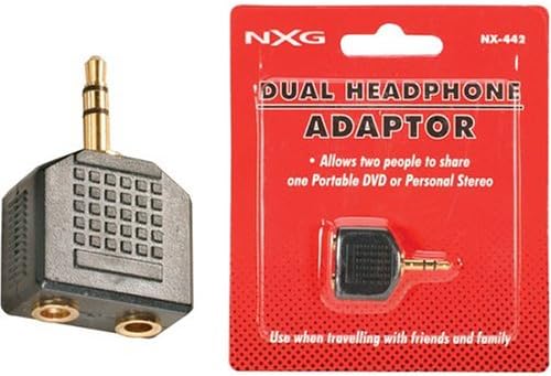 NXG TECHNOLÓGIA NX-442 3,5 MM-es Kettős Fejhallgató Adapter (Megszűnt Gyártó által)