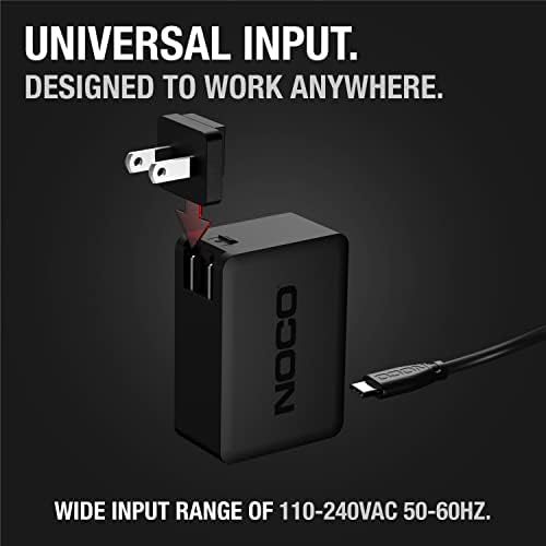 NOCO U65 65 w-os USB-C Töltő, Tápellátás (PD) Gyors Töltő, Hordozható Micro Fali Töltő, valamint a Nemzetközi