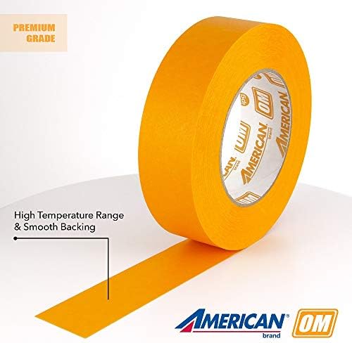Amerikai-OM3655 IPG OrangeMask, 1.41 x 60 yd, Narancs, (24-Pack)