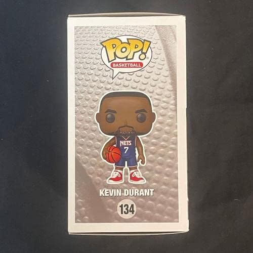 Kevin Durant Aláírt Funko Pop 134 PSA/DNS-Brooklyn Nets Aláírt - Dedikált NBA-Figurák