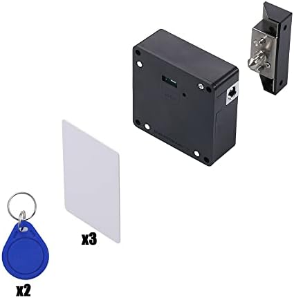 Homello RFID Elektronikus Szekrény Zár, USB-Kábel - Rejtett DIY RFID Zár Fából készült Szekrény, Fiókos
