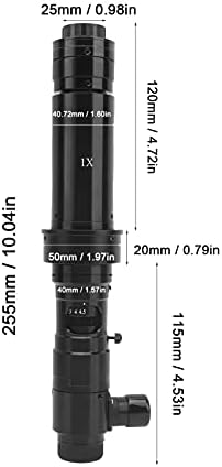 Mikroszkóp lencse, Okulár lencse KP-Z6145 400X Monokuláris Koaxiális Optikai Mikroszkóp Objektív Folyamatos
