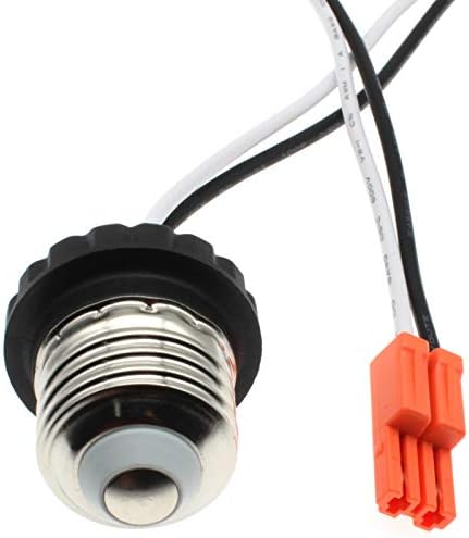2 Csomag E26 Aljzat Adapter Bázis LED Beépíthető Férfi Csavar Csatlakozó 15cm Férfi, mind a Női Terminál