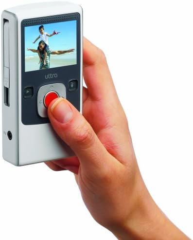 Flip Ultra Video-Kamera - Fehér, 4 GB, 2 Óra (2 Generációs)