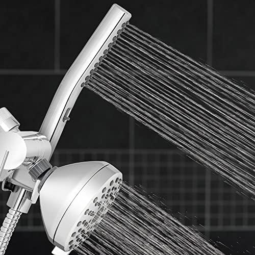 Waterpik HairWand Spa System 12-Spray Kettős Zuhanyfejjel, Kézi Zuhanyfejjel a Pálcát, majd PowerPulse