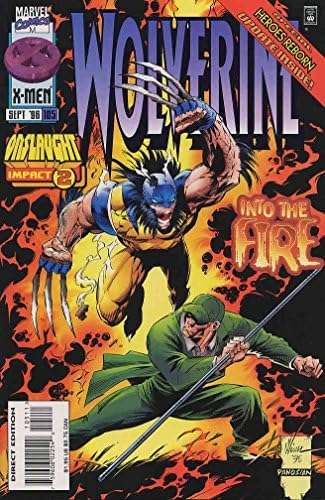 Wolverine 105 VF ; Marvel képregény | Támadás Hatása 2