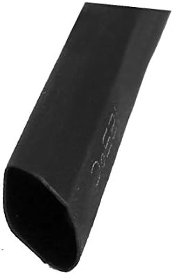 X-mosás ragályos 6 mm átmérőjű 2:1 Hő Zsugorodó Cső Cső Szigetelőcső Drót, Kábel 4M Fekete Hossz(6 mm-es,