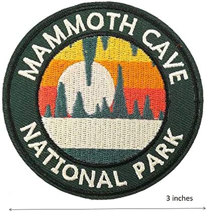 Aranyos-Javítás 3 Mamut-barlang Nemzeti Park Hímzett Vas a varrjuk fel a Tapaszt a Természet Jelvény
