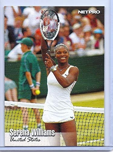 Ritka Serena Williams amerikai Egyesült Államok 2003 NETPRO 1. Soha Nyomtatott Újonc Kártya 100!