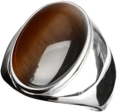 2023 Új Rozsdamentes Acél Mesterséges Macska Szeme, Kőből Készült Titán-Acél Gyűrű Női Évfordulós Gyűrű