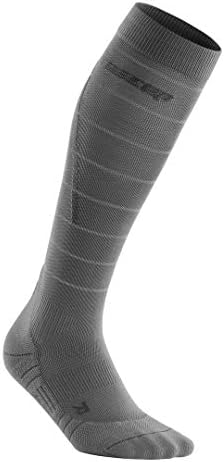 CEP fényvisszaverő zokni, szürke, a nők IV.