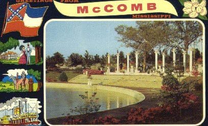 McComb, Mississippi, Képeslap