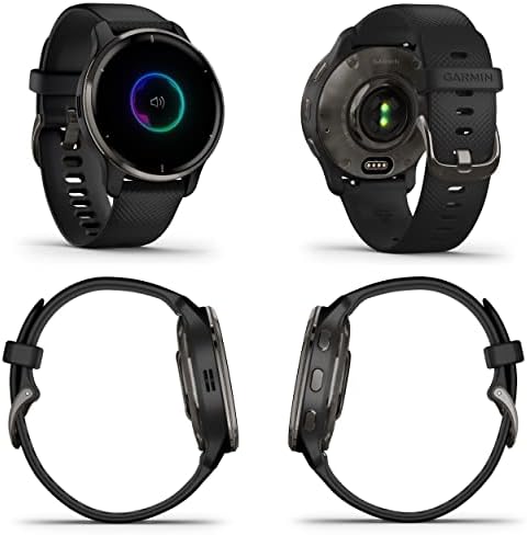Garmin Venu 2 Plus GPS Multisport Smartwatch, 33 mm-es AMOLED Kijelző, Hívd meg a Szöveg, a Zene, a Lap