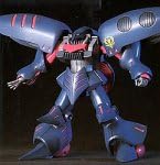 Gundam AMX-004-2 Qubeley Mk-II. HGUC 1/144 Skála