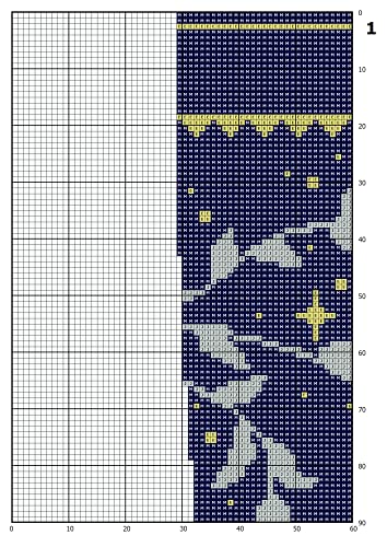 Karácsonyi Harisnya Cross Stitch Minták PDF/Személyre szabott Modern Jelezni Könnyen Nyomtatható Aranyos