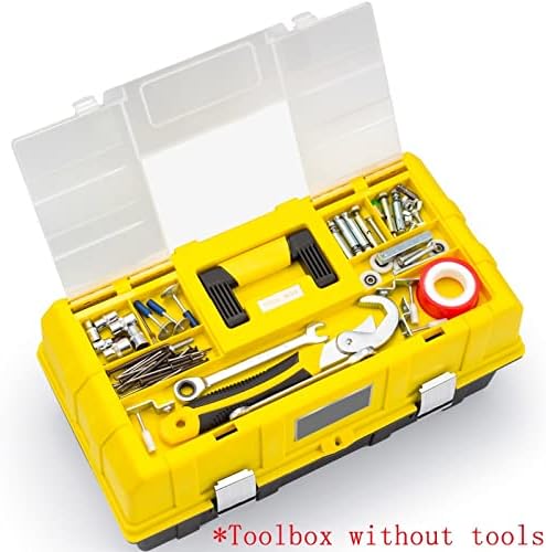 JKUYWX 3 Réteg Összecsukható Toolbox Multifunkcionális Műanyag Háztartási Karbantartó Villanyszerelő Eszköz