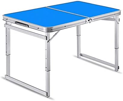 EYHLKM Összecsukható Asztal Összecsukható Kemping Asztal Állítható, Hordozható Piknik Asztal ，Barbecue