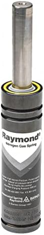 RAYMOND gázrugó: Heavy Duty Nitrogén, 225 lb, szénacél, 4.25 a Tömörített Lg (M2-063-BL)