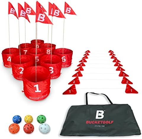 BucketGolf Játék Pro A Végső Kertjében Golf Játék, a Család, a Felnőttek, illetve a Gyerekek - Hordozható