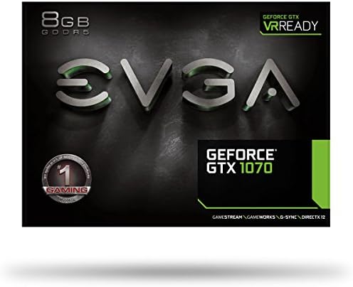 EVGA GeForce GTX 1070 JÁTÉK ACX 3.0-S, 8 GB GDDR5, LED, DX12 OSD Támogatás (PXOC) Grafikus Kártya, 08G-P4-6171-KR