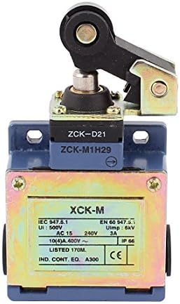 Aexit XCK-M AC15 Ipari Kapcsolók 3A 240V Görgő karját Hajtómű útkapcsolók Határérték Kapcsoló