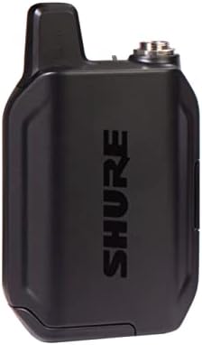 Shure GLX-D+ Dual Band Pro Digitális Vezeték nélküli zsebadó - 300 ft Hatótávolság, 12 órás Akkumulátor,