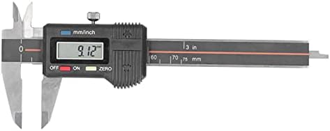 Walfront Elektronikus Digitális Vernier Féknyereg 0-70mm Hordozható Inch/Metrikus Átalakítás Ipari Hossz,
