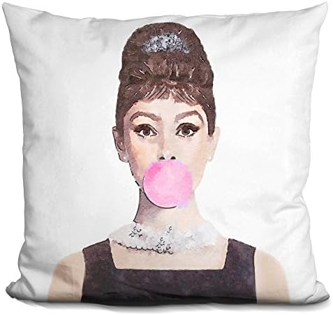 LiLiPi Audrey Hepburn Rózsaszín Buborék Dekoratív Akcentussal Párnát