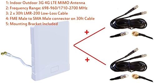 3G 4G LTE Beltéri Kültéri Széles sávban MIMO Antenna D-Link DWR-961 4G LTE Router