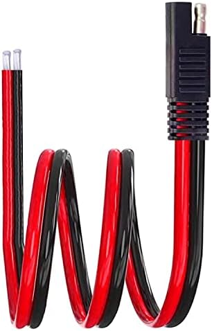 OUQYLG SAE Csatlakozó Kábel Csatlakozóját SAE Hosszabbító Kábel 2 Pin SAE Egyetlen Plug Gyors Csatlakozót