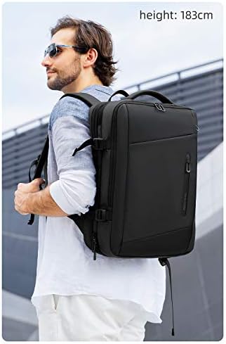 Laptop Hátizsák,Mark Ryden 17.3 inch Carry-on Üzleti Hátizsák Férfi, Laptop táska, USB Töltő Port, Vízálló,