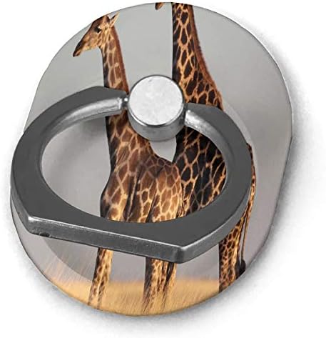 Gyűrű Jogosultja Két Zsiráfok Gyűrű mobiltelefon Állvány Állítható, 360° - os Elforgatás Ujj Gyűrű Stand