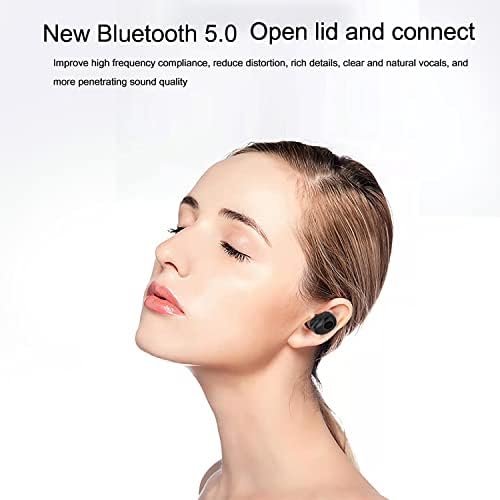 LANADO Vezeték nélküli Fülhallgató, Mini Bluetooth 5.0 Vezeték nélküli Fülhallgató a Fülében Sztereó Hang