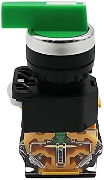 VEVEL 22mm Választó Gomb Rotary Switch Reteszelés Pillanatnyi 2NO 1NO1NC 2 3 helyezze DPST 10A 400V hálózati