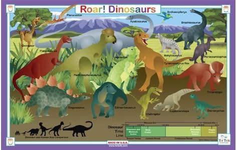 Tot Beszélni Az USA-ban Készült Dinoszaurusz Alátét Gyerekeknek a SZÁR, valamint Tudományos, Oktatási