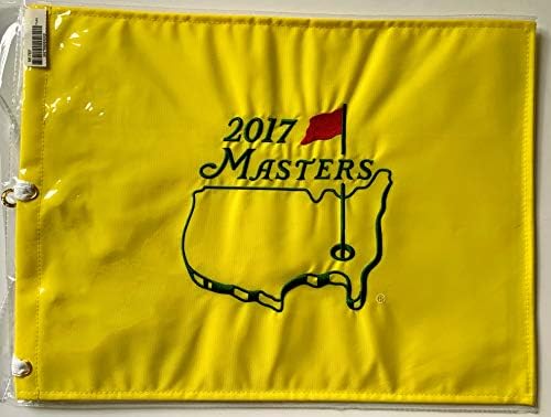 2017 Mesterek Zászló augusta national golf pin zászló sergio garcia 2021 Mesterek augusta pga