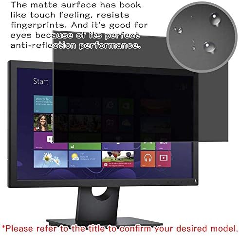 Synvy Adatvédelmi képernyővédő fólia, Kompatibilis a Samsung S24E650MW LS24E650MW 24 Monitoron, Anti Kém
